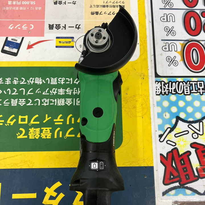 〇ハイコーキ(HIKOKI ※旧:日立工機) 100mmコードレスディスクグラインダー  G18DSL(NN) 本体のみ【柏店】