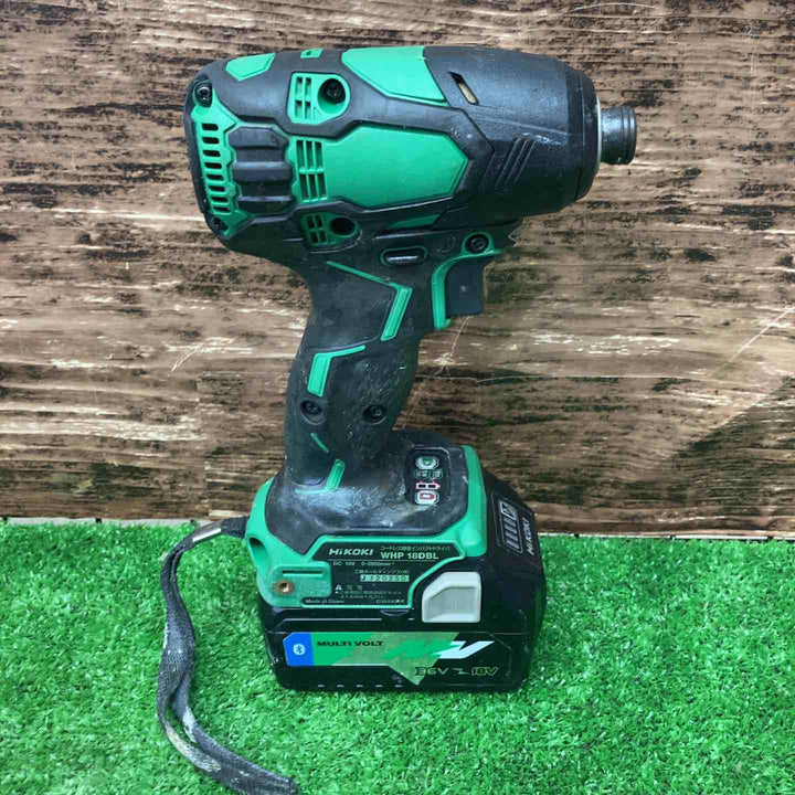 ★ハイコーキ(HIKOKI ※旧:日立工機) コードレスソフトインパクトドライバー WHP18DBL(2LYPK)(L)【川越店】