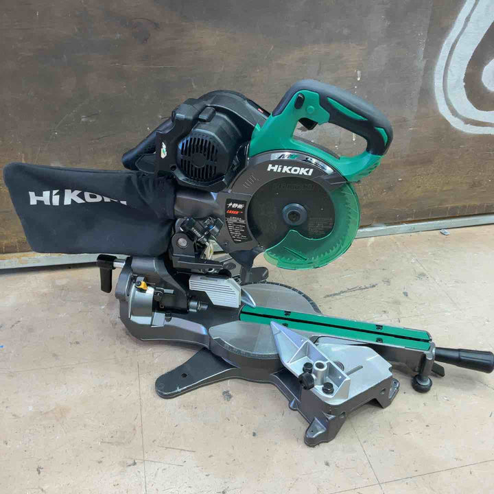 ★ハイコーキ(HIKOKI ※旧:日立工機) コードレス卓上スライド丸のこ C3606DRB(K)(NN)【草加店】