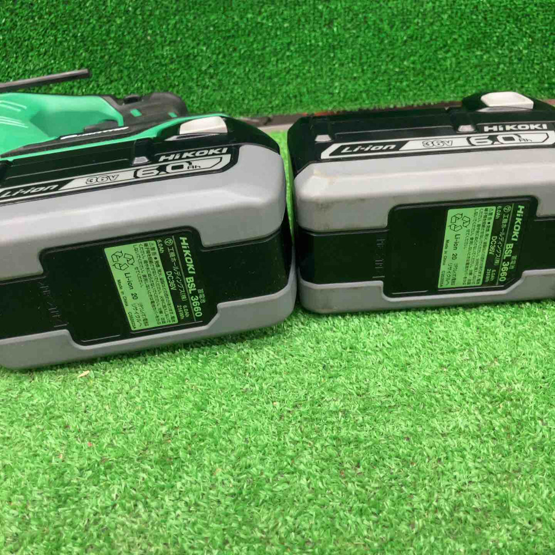 ★ハイコーキ(HIKOKI ※旧:日立工機) コードレスハンマドリル DH36DBL(2LYCK)【桶川店】