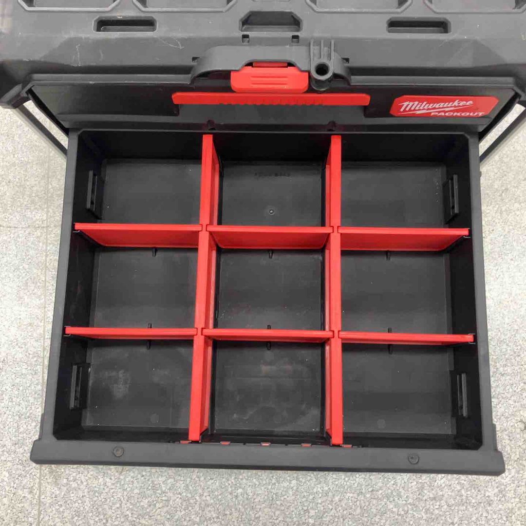 ◇ミルウォーキー PACKOUT 3段ツールボックス ブラック 49-3247-2130【八潮店】