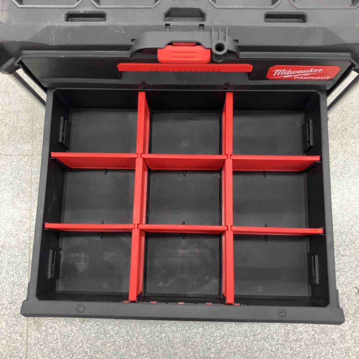 ◇ミルウォーキー PACKOUT 3段ツールボックス ブラック 49-3247-2130【八潮店】