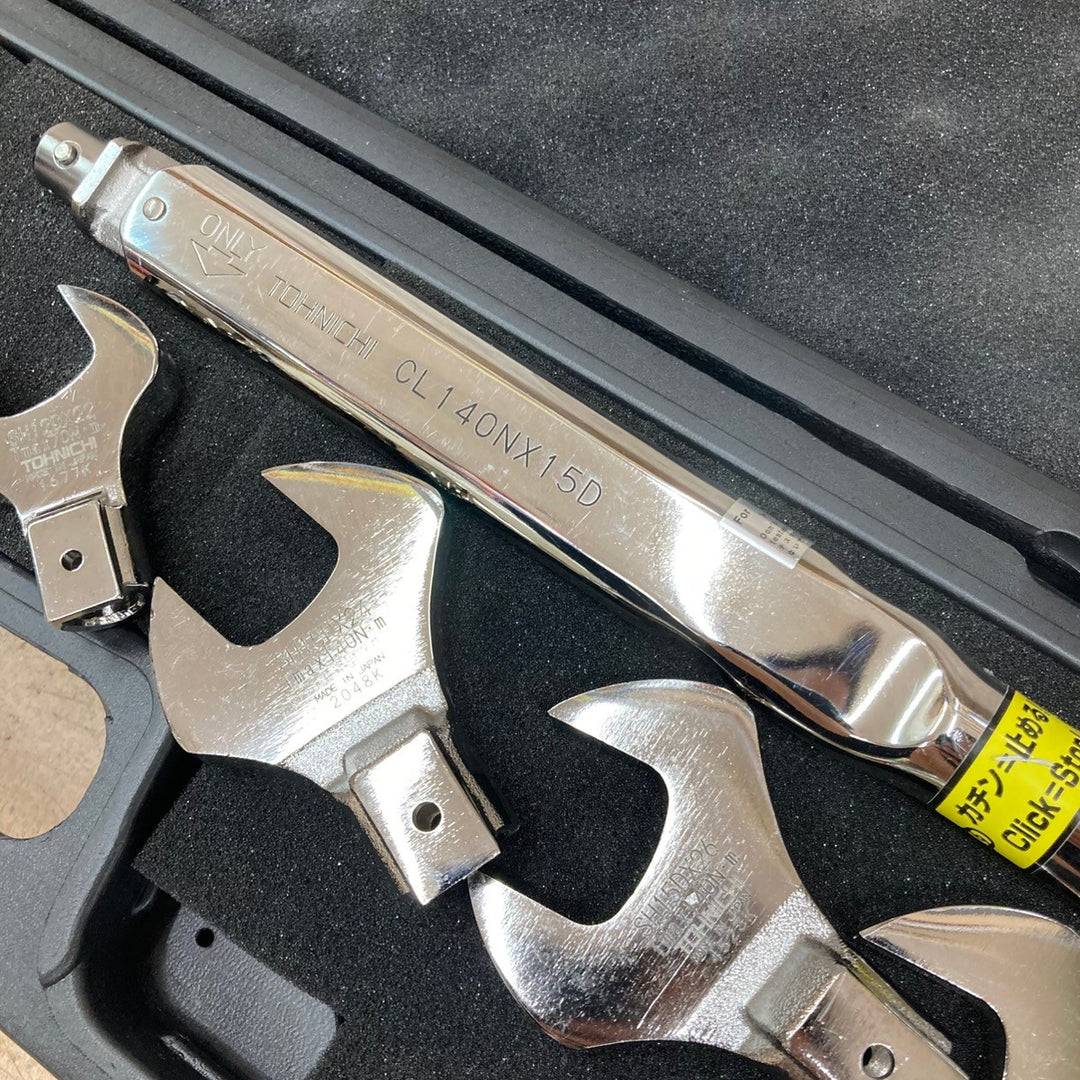 【未使用(店頭展示品)】東日/トーニチ(TOHNICHI) CL50NX12D・CL140NX15D ヘッド10個セット キャリーケース付【東大和店】