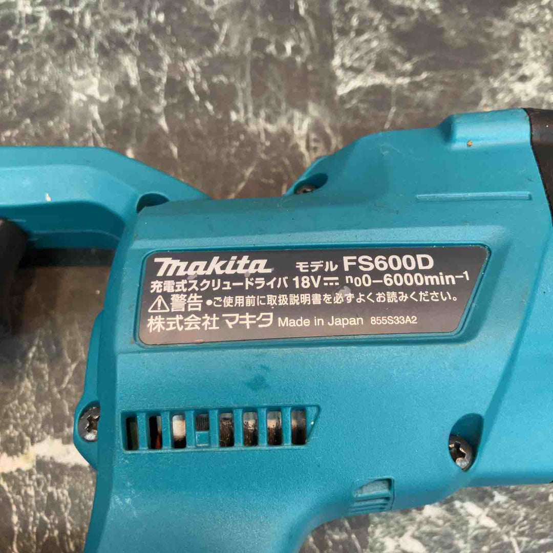 ★マキタ(makita) コードレススクリュードライバー FS600DZ【八潮店】