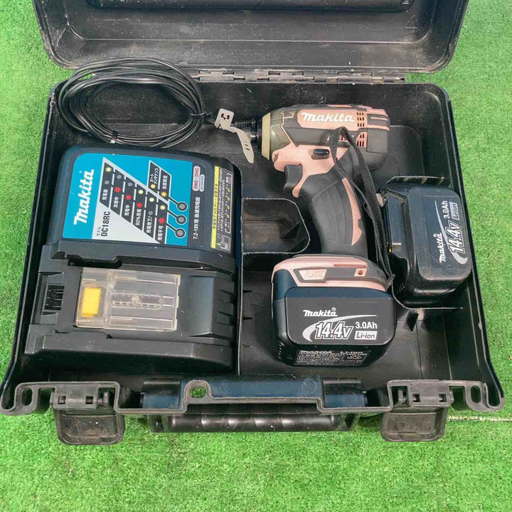 ★マキタ(makita) コードレスインパクトドライバー TD138DRFXP 14.4Vバッテリー2個付き！【岩槻店】