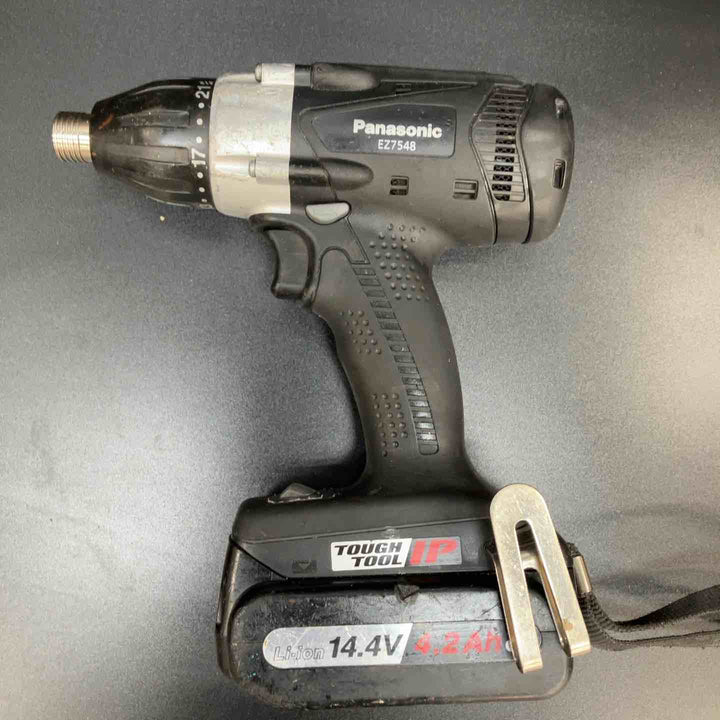 ★パナソニック(Panasonic) コードレスマルチインパクトドライバー EZ7548LS2S-H【川越店】