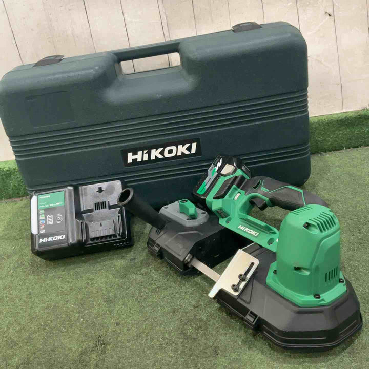 ★ハイコーキ(HIKOKI ※旧:日立工機) コードレスバンドソー CB18DBL(S)(LXPK) 動作確認済【川口店】