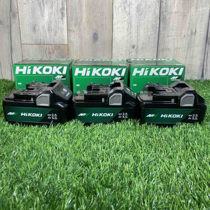 ▼ハイコーキ(HIKOKI) リチウムイオンバッテリー 36V/2.5Ah BSL36A18X 3個セット【戸田店】
