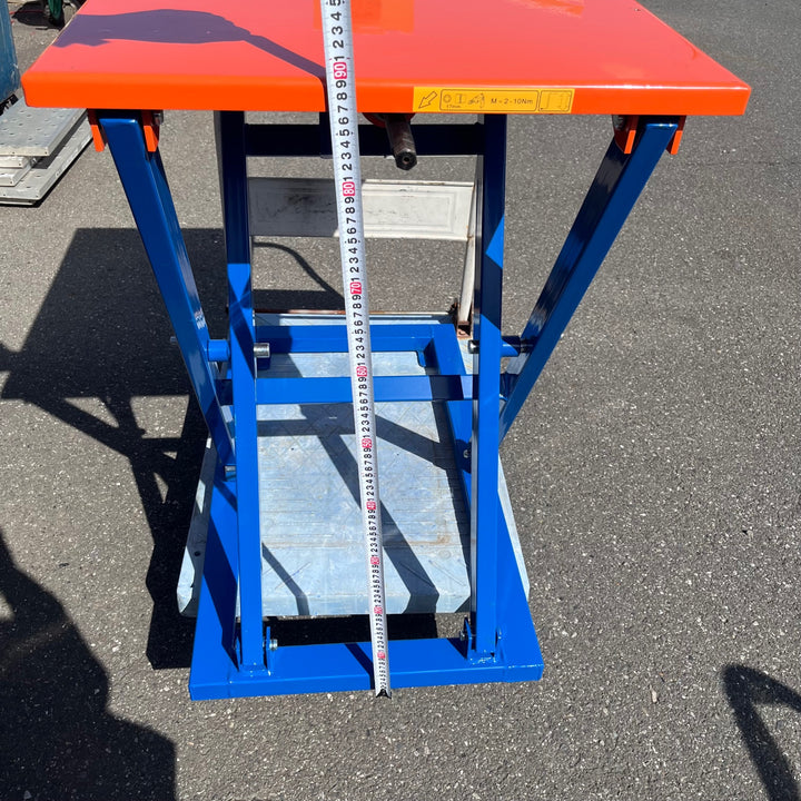 【店頭受取り限定】カイザークラフト(KAISER+KRAFT) 手動手回し昇降台 ※車輪ついていません【岩槻店】