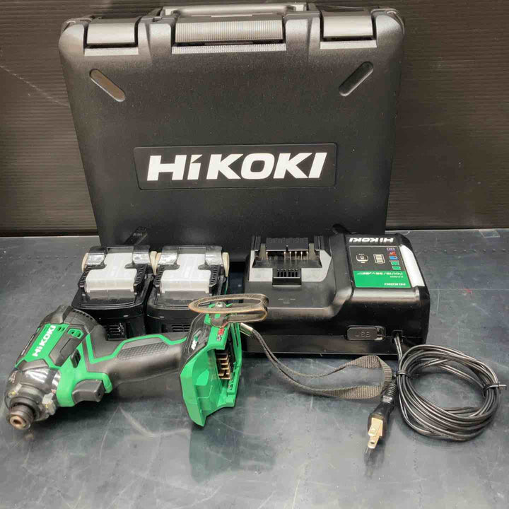 ★ハイコーキ(HIKOKI ※旧:日立工機) コードレスインパクトドライバー WH36DC(2XP)【川越店】