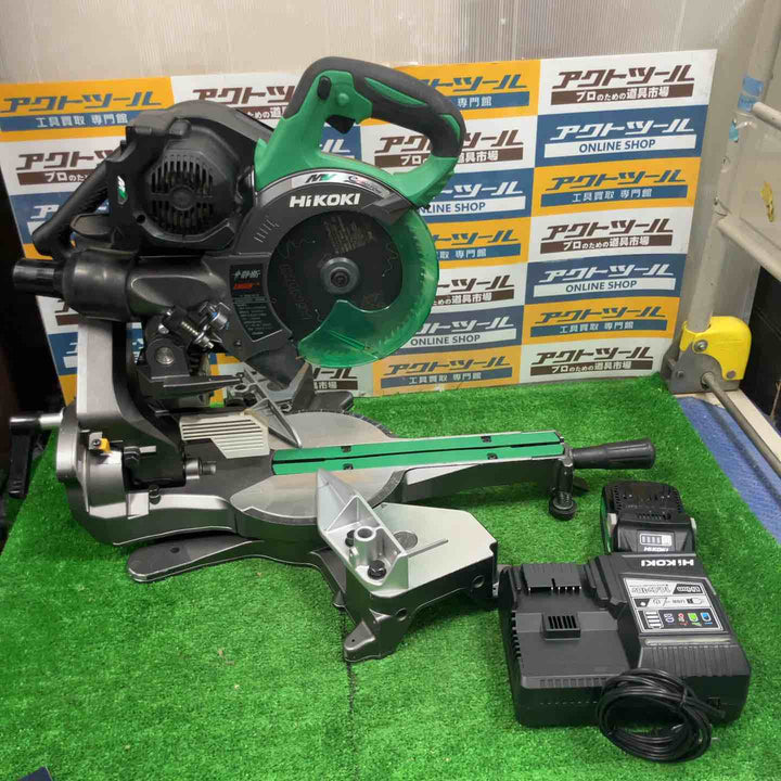 ★ハイコーキ(HIKOKI ※旧:日立工機) コードレス卓上スライド丸のこ C3606DRB(XP)【草加店】