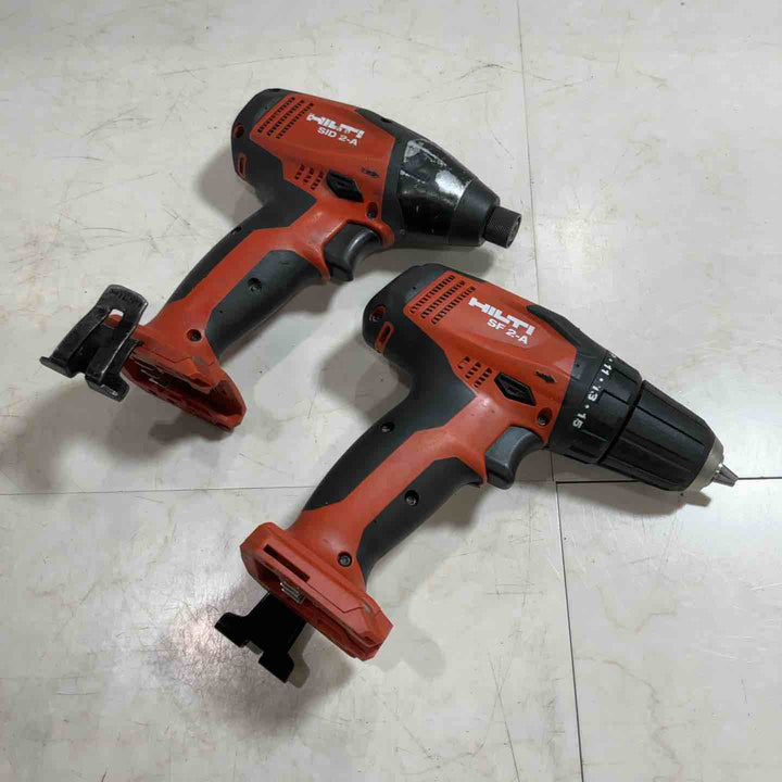 HILTI コードレスインパクト・ドリルドライバコンボ SID2-A SF2-A 10.8V 動作確認済み【川口店】