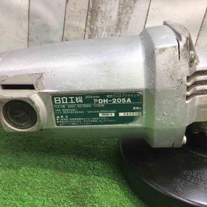 ◇ハイコーキ(HIKOKI ※旧:日立工機) ディスクグラインダ PDH-205A【町田店】
