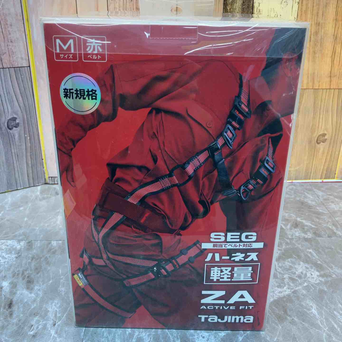 □タジマ(Tajima) ハーネスZA 赤 Mサイズ AZAM-LRE【八潮店 □タジマ(Tajima) ハーネスZA 赤 Mサイズ AZAM-LRE【八潮店