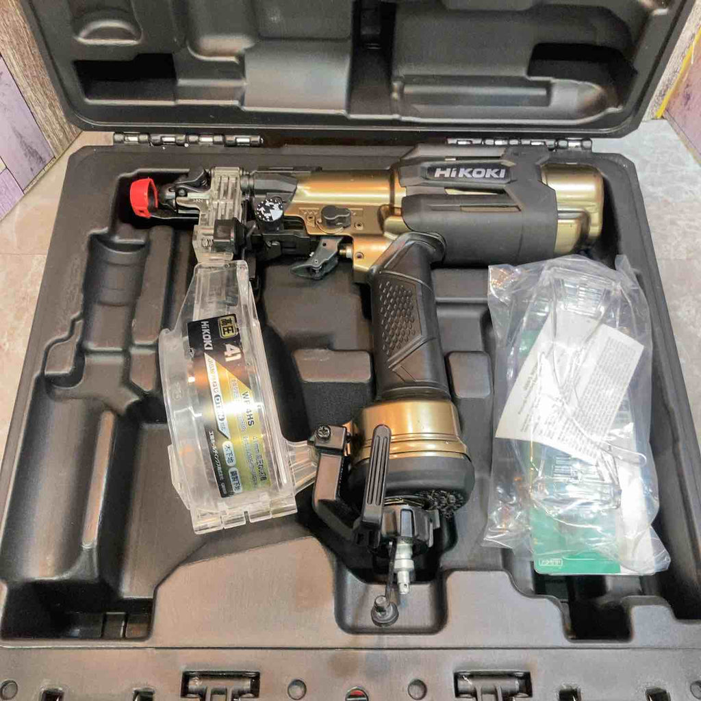 ★ハイコーキ(HIKOKI ※旧:日立工機) 高圧エアネジ打ち機 WF4HS【八潮店】 ☆ハイコーキ(HIKOKI ※旧:日立工機) 高圧エアネジ打ち機 WF4HS【八潮店