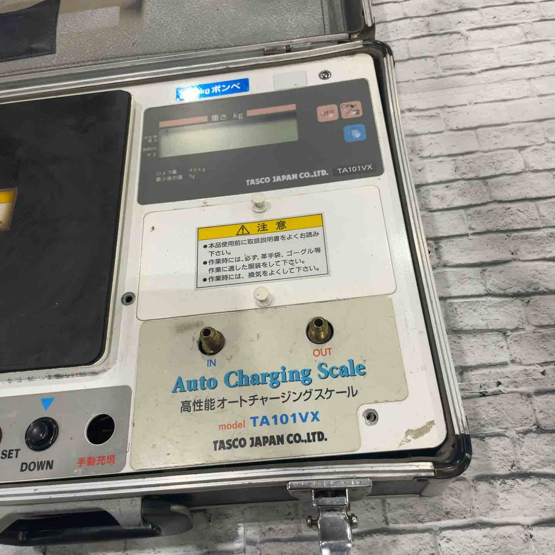 【中古品】タスコ TASCO オートチャージングスケール TA101VX 通電のみ確認済み【川口店】