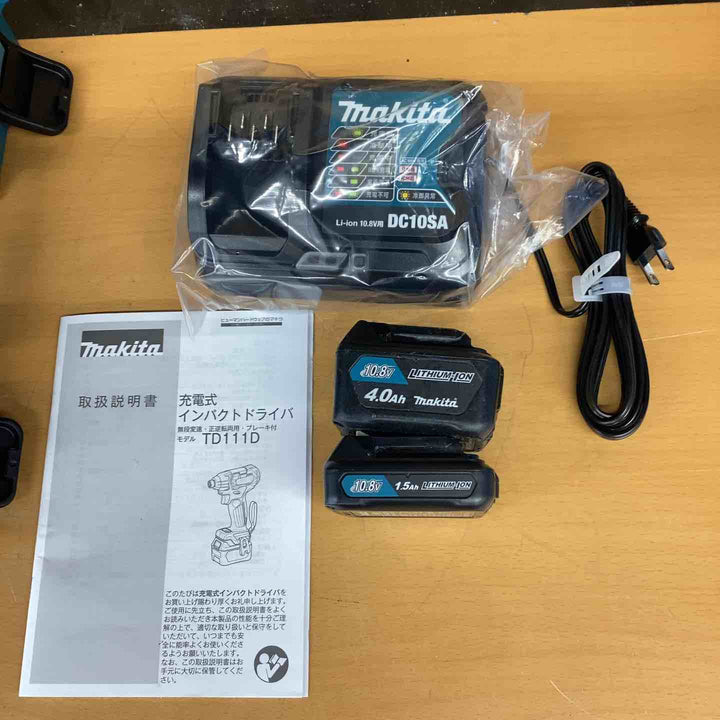 ★マキタ(makita) コードレスインパクトドライバー TD111DSMXB【越谷店】