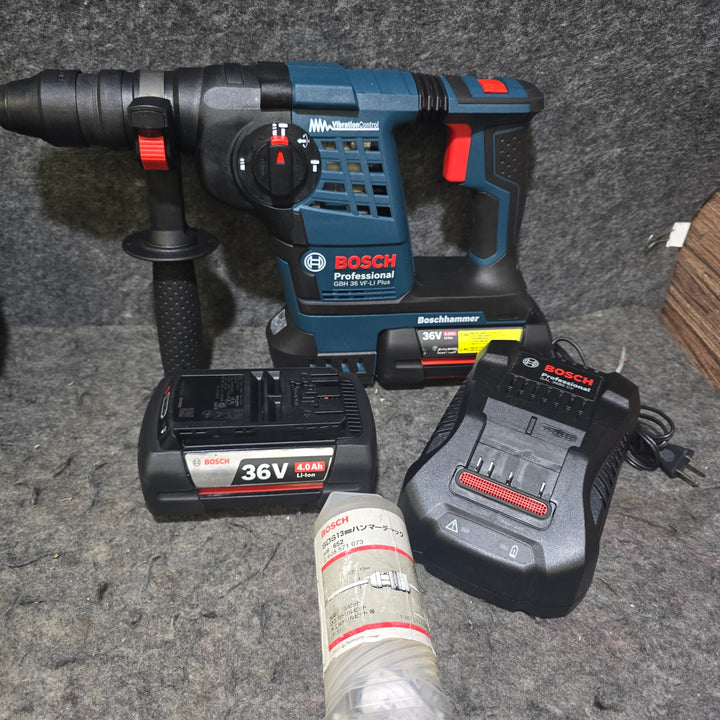 【美品・SDS13㎜ハンマーチャック付き！】ボッシュ(BOSCH) コードレスハンマドリル GBH36VF-PLUS【桶川店】