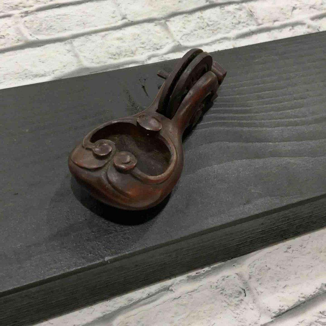 坪昭作 墨壺 墨つぼ 小 全長約80mm 【川口店】