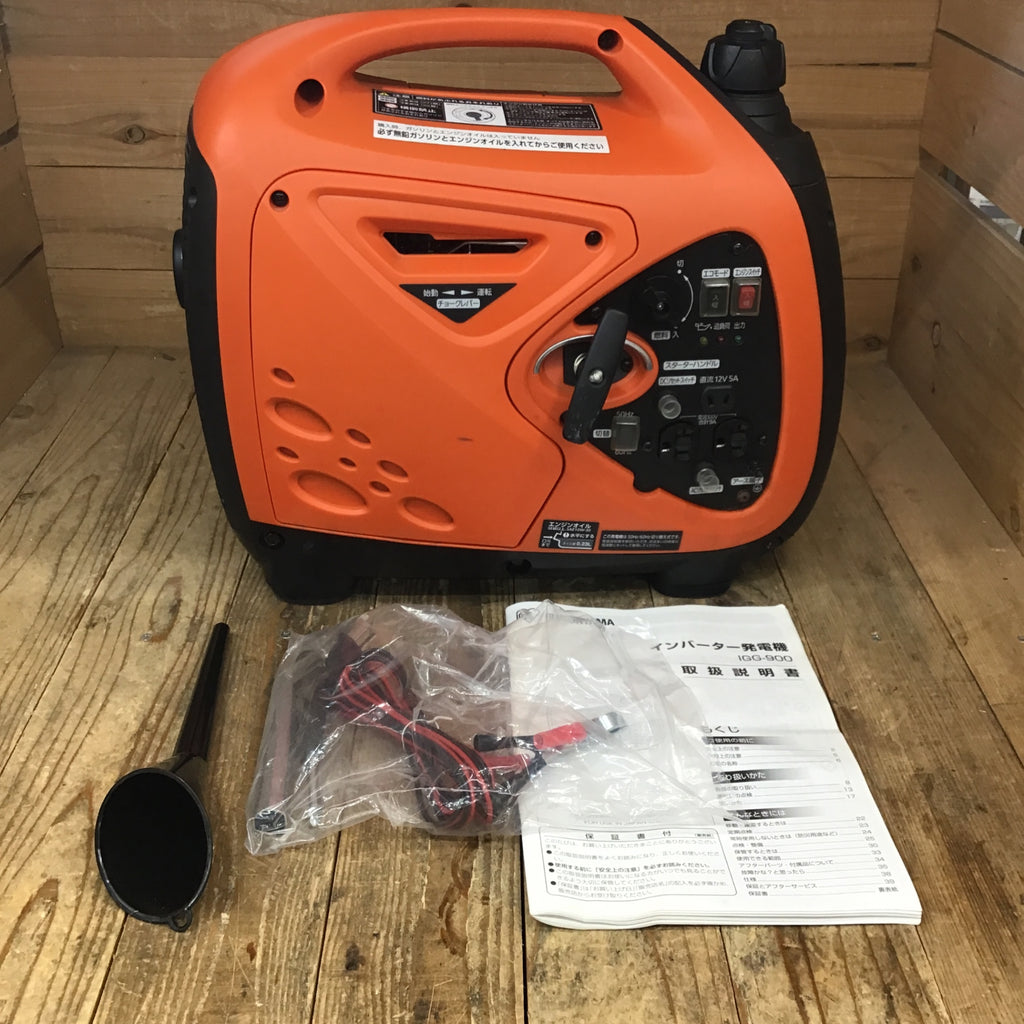 アイリスオーヤマ インバーター発電機 IGG-900【所沢店】 – アクト