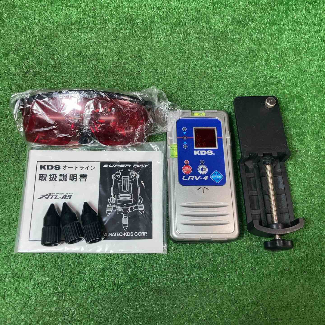 ムラテック/KDS フルラインレーザー墨出し器 ATL-85 レッドライン 受光器付き【岩槻店】