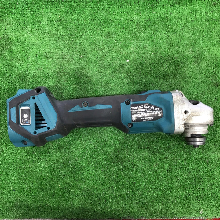 ★マキタ(makita) 100mmコードレスディスクグラインダ GA412DZ【草加店】