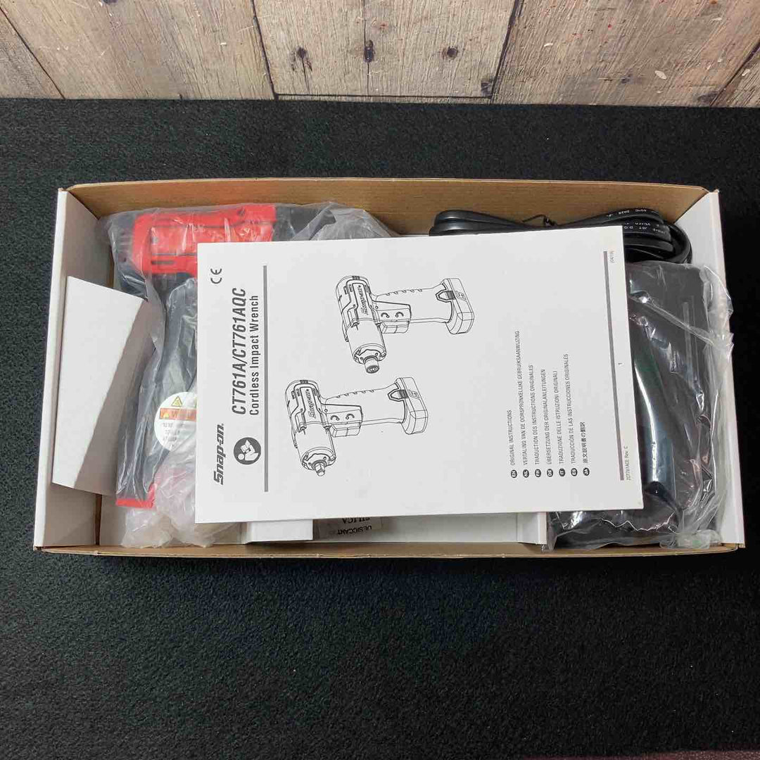 【未使用(店頭展示品)】スナップオン(Snap-on) 電動マイクロインパクト CT761AJ2 本体のみ バッテリ無し充電器付【東大和店】