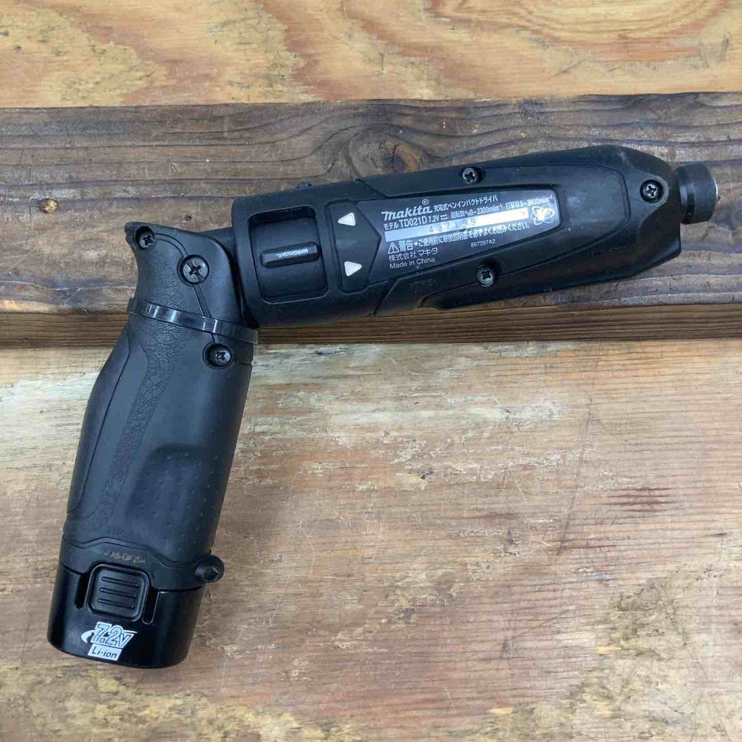 ☆マキタ(makita) 7.2V コードレスペンインパクトドライバー TD021DSB【柏店】