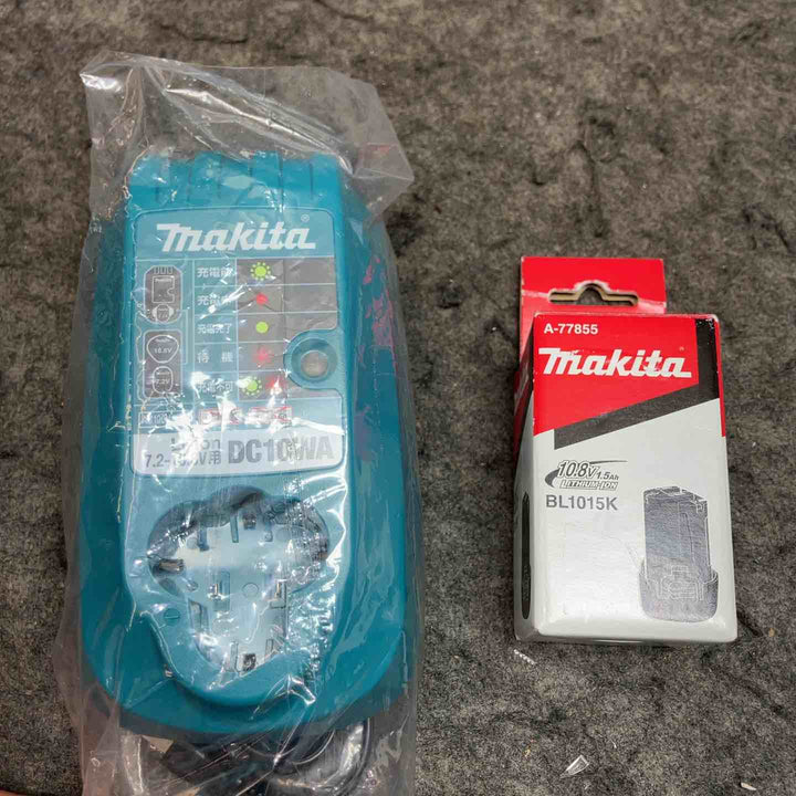 マキタ(makita) 10.8V1.5Ahバッテリー+充電器 BL1015K、DC10WA【桶川店】