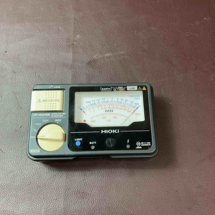 【中古品】 HIOKI(日置電機) IR4042-10 絶縁抵抗計 4レンジ アナログメグオームハイテスタ 測定器 検査器 【東大和店】