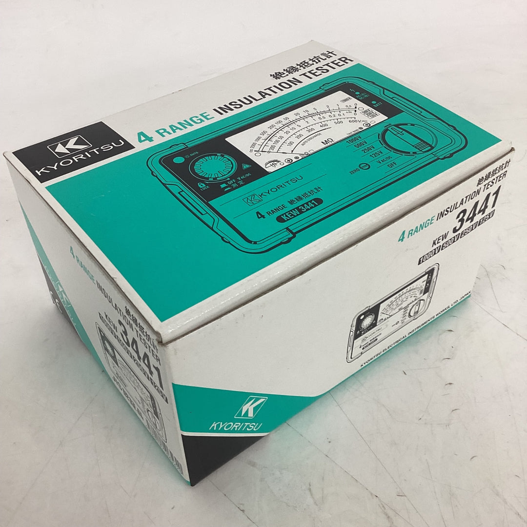 □共立電気計器(KYORITSU) アナログ絶縁抵抗計 KEW3441【狭山】