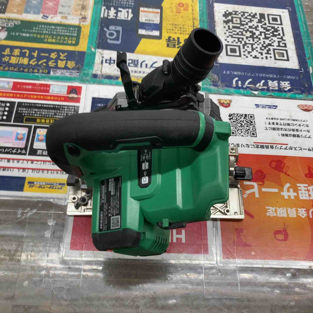 ★ハイコーキ(HIKOKI ※旧:日立工機) コードレスマルノコ C3606DB(NN)　160~165mm対応、36V対応本体のみ【戸田店】
