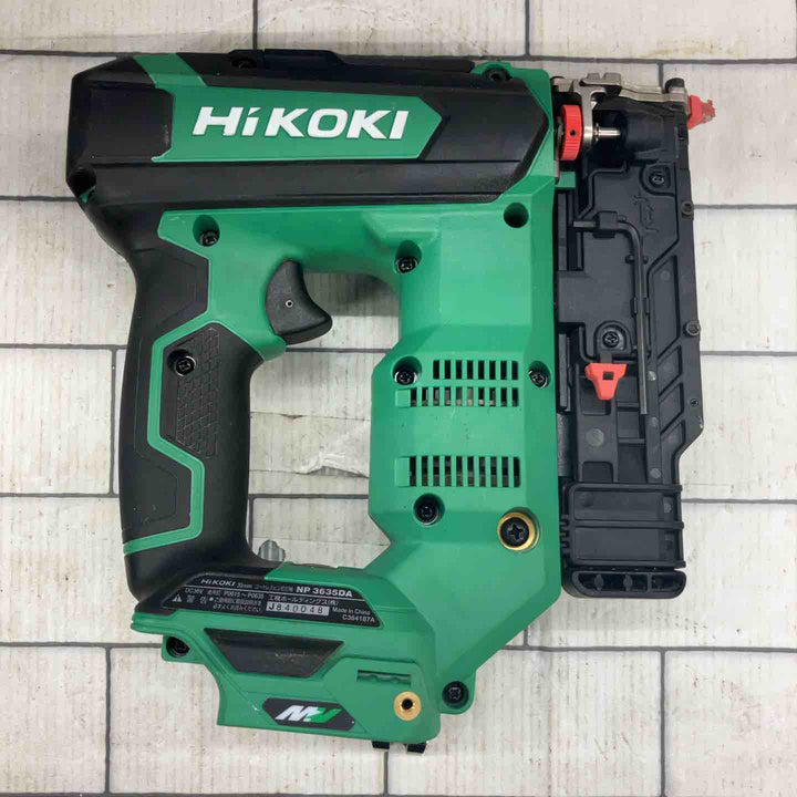 ★ハイコーキ(HIKOKI ※旧:日立工機) コードレスピンネイラ NP3635DA(NNK)【所沢店】