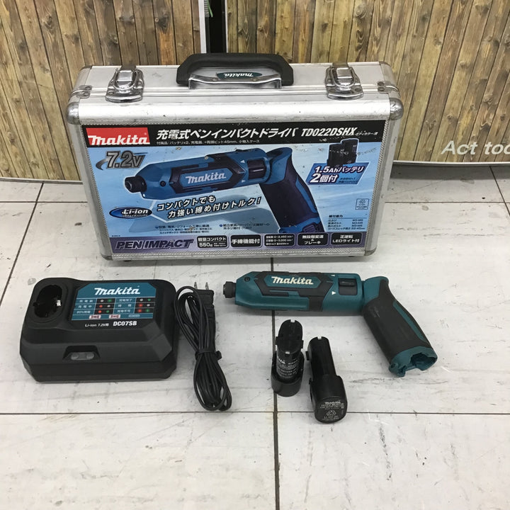 【中古品】 マキタ/makita コードレスペンインパクトドライバー TD022DSHX 【鴻巣店】