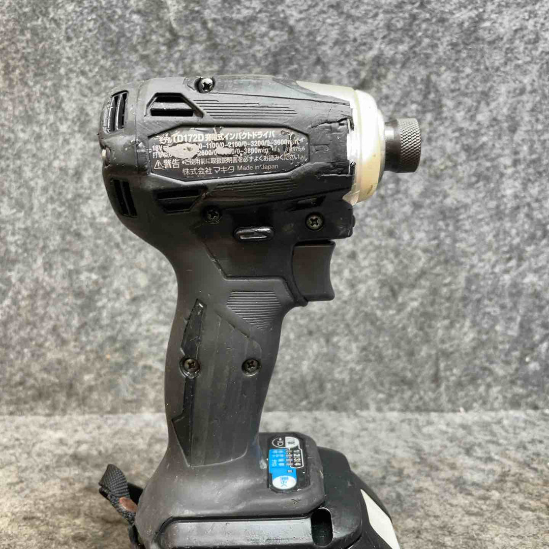 マキタ(makita) コードレスインパクトドライバー TD172DRGXB【桶川店】
