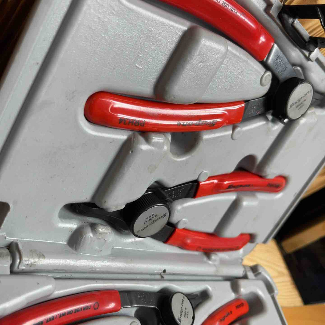 Snap-on スナップオン スナップリング リングプライヤセット 1個型式不明 PRH12 PRH129 PRH329 PRH349 PRH34　【越谷店】