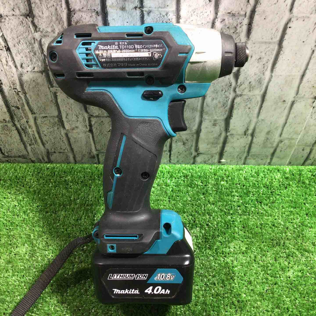 ★マキタ(makita) コードレスインパクトドライバー TD110DSHX【川口店】
