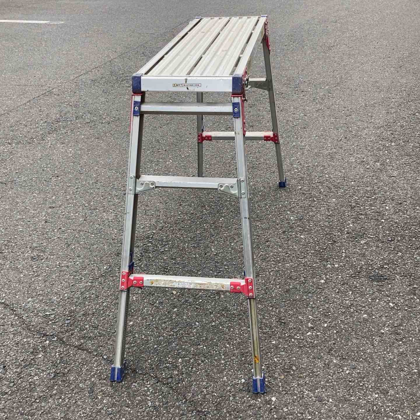 【店頭引取限定】【中古】【現状販売】HASEGAWA 足場台 44,000円(税込) 店頭受取り限定】◇長谷川工業(Hasegawa) 伸縮足場台 DRS-1090B【所沢