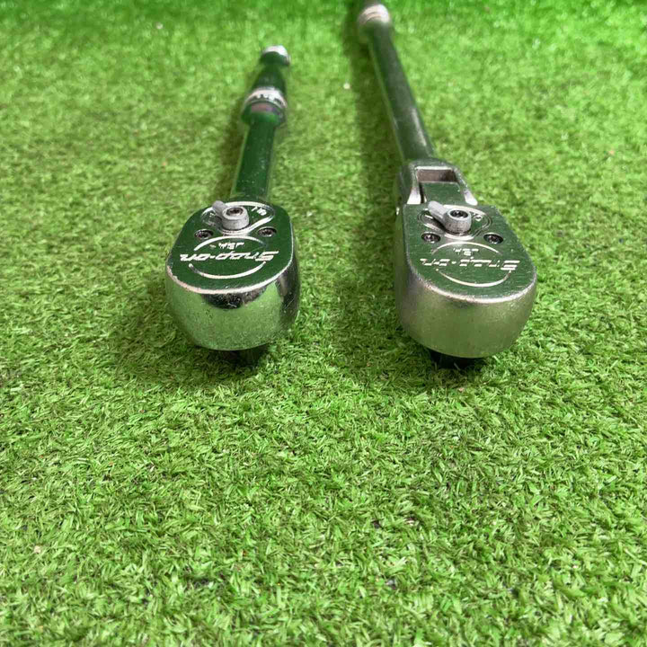 スナップオン(Snap-on) 3/8フレックスラチェットハンドル F831,3/8”ラチェットハンドル F830 2本セット【藤沢店】