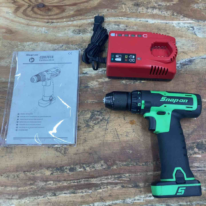 ◇Snap-on スナップオン コードレスドリル 電動ドリル キーレスチャック  14.4V CDRJ761AG【柏店】