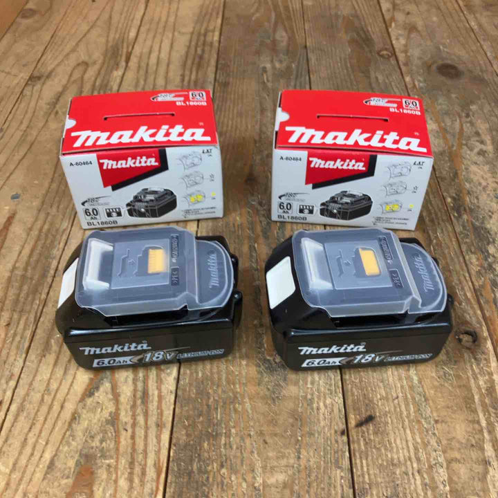 ≪特価≫マキタ(makita) リチウムイオンバッテリー 18V/6.0Ah BL1860B 計2点セット【所沢店】