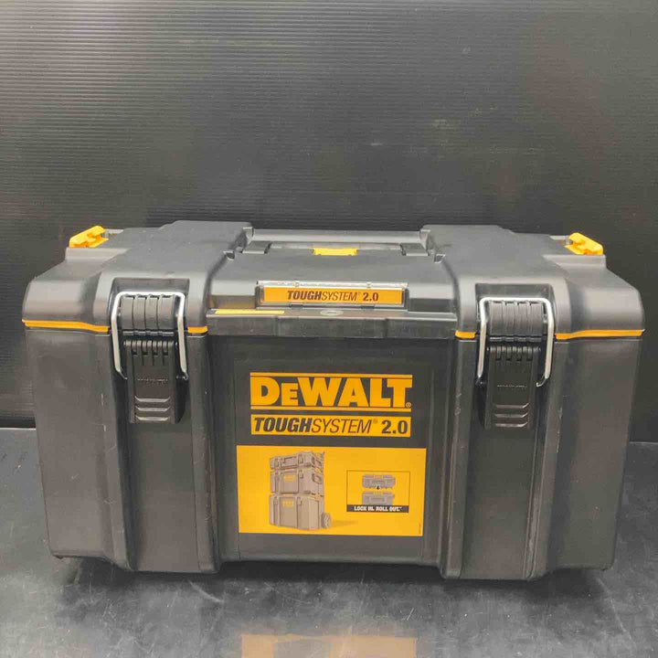 ◇デウォルト(DeWALT) タフシステム2.0 システム収納BOX Mサイズ 工具箱 収納ケース ツールボックス DS300 積み重ね収納 DWST83294-1【川越店】