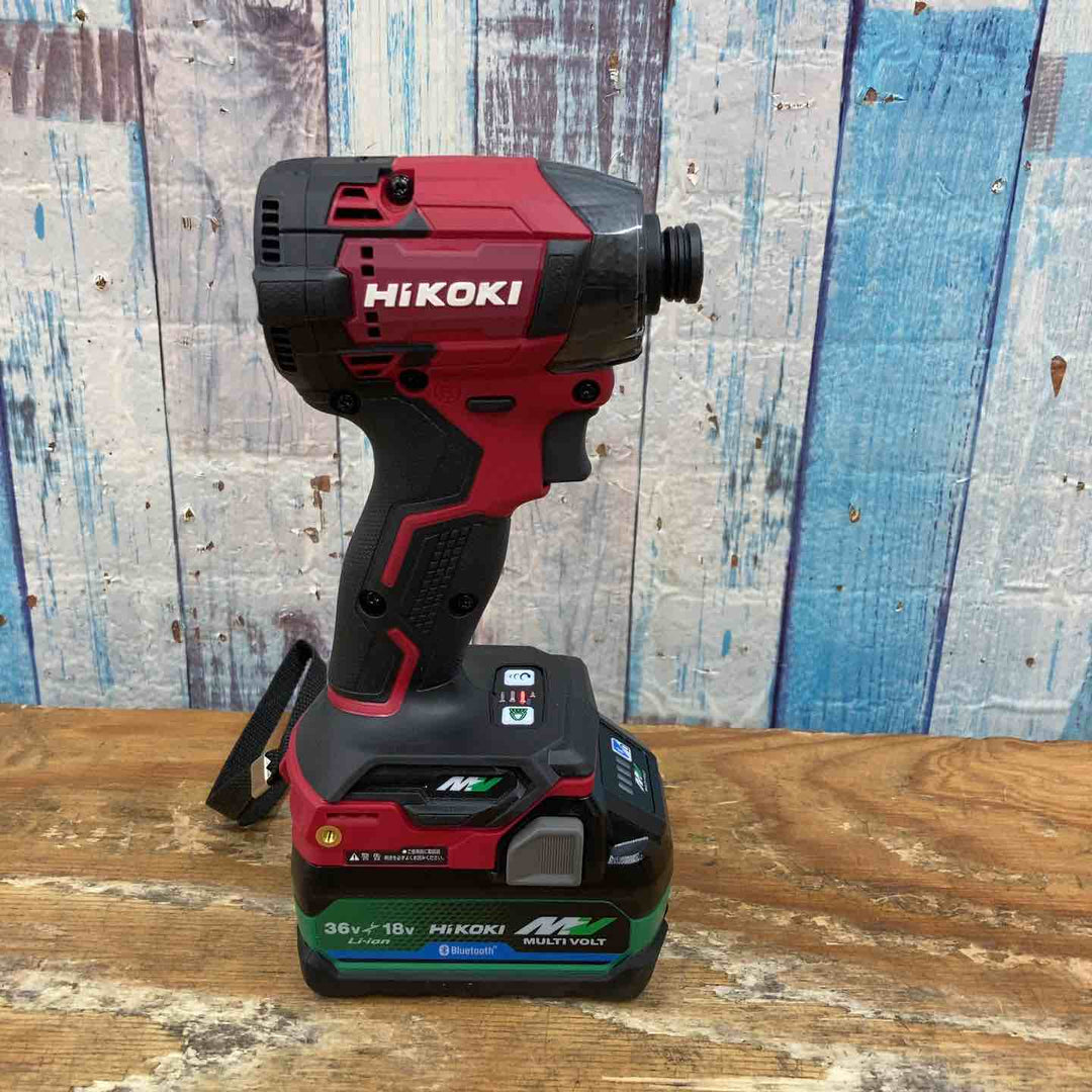 ★ハイコーキ(HIKOKI ※旧:日立工機) コードレスインパクトドライバ スコーピオンレッド WH36DD(2XHRSZ)【柏店】