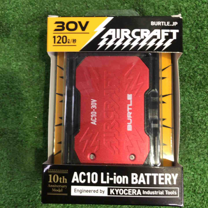 ◇BURTLE バートル エアークラフト2026年モデル 30Vリチウムイオンバッテリー メタリックレッド AC10 96 F【町田店】
