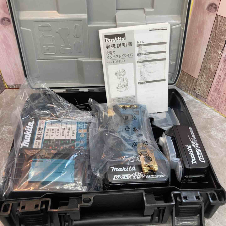 ☆マキタ(makita) コードレスインパクトドライバー TD173DGXPB LXT20周年記念限定カラー  プレミアムブルー【八潮店】