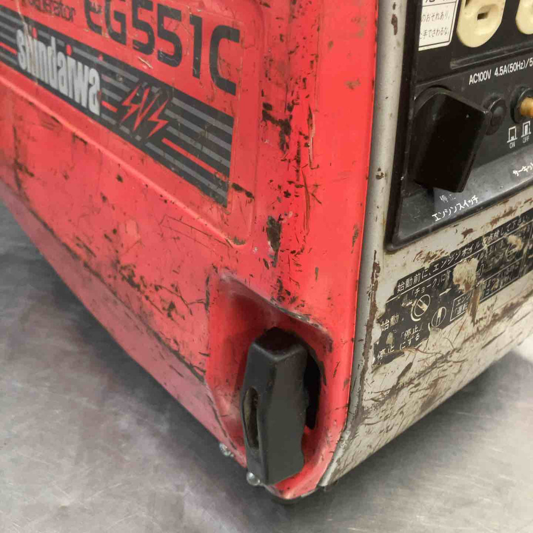 【中古品】新ダイワ ガソリン発電機 EG551C【東大和店】
