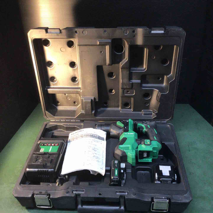 ◇HiKOKI(ハイコーキ) 10.8V コードレス ハンマドリル  DH12DD(2LSK) 蓄電池2個・充電器・ケース付き【戸田店】