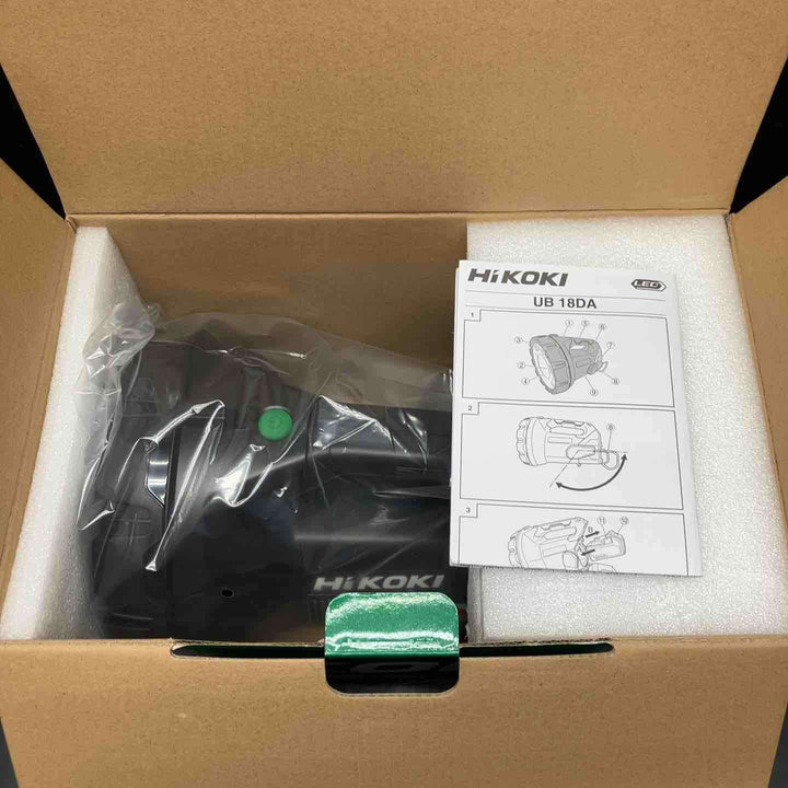◇ハイコーキ(HIKOKI ※旧:日立工機) コードレスサーチライト UB18DA(NN)【川越店】