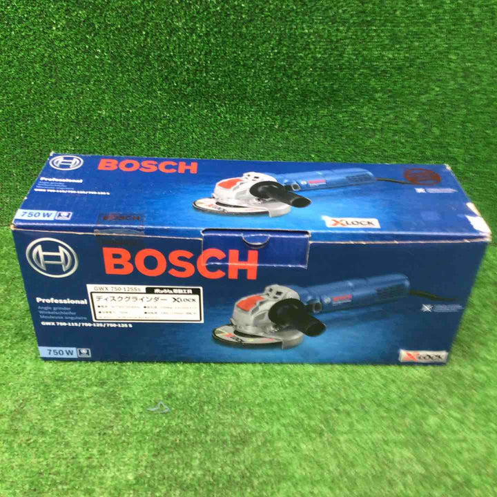 【未使用品・特別特価！】ボッシュ(BOSCH) 125mmディスクグラインダー GWX750-125S【桶川店】