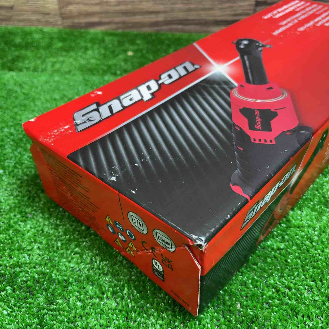 スナップオン/Snap-on 14.4V 1/4sq コードレスロングネックラチェット CTR827HVDB イエロー 本体のみ【桶川店】